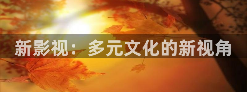 全能影视在线看：新影视：多元文化的新视角