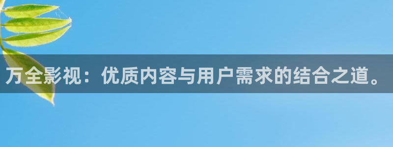 全能影视王：万全影视：优质内容与用户需求的结合之道。